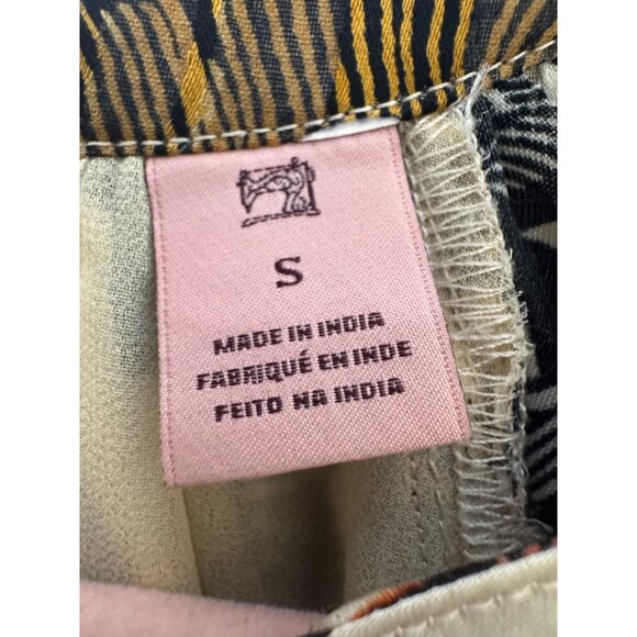 Scotch & Soda Boho Floral Flowy Midi Dress Long Sleeve Tiered Skirt Size S 70s - Picture 14 of 15